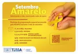 TJMA promove Setembro Amarelo com foco na valorização da vida e das redes de apoio