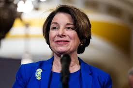Amy Klobuchar Files Papers for Run to Succeed Tim Walz as Minnesota Governor