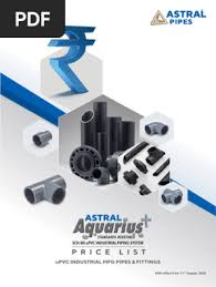 uPVC Industrial Pipes & Fittings Price List | PDF