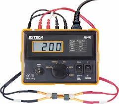 EXTECH, 200 microohm to 2 kiloohm, Digital, Milli Ohmmeter ...