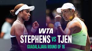 Video : Sloane Stephens defeats Janice Tjen at Guadalajara 2026 – Round 2