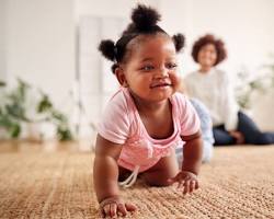 Image de baby crawling