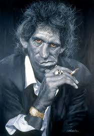 Keith Richards with Cartier Watch by Sebastian Krüger