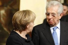 Merkel sconfessa Monti: mai parlato con lui di elezioni italiane