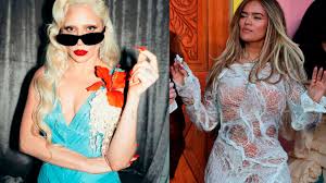Lady Gaga y Karol G llevaron las uñas rojas más poderosas en el Super Bowl 2026