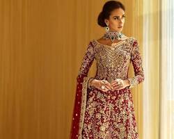 Image of Pakistani bridal lehenga sharara