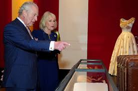 King Charles and Queen Camilla Kick Off Celebrations for Queen Elizabeth's 100th Birthday with Style Exhibit Visit