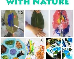 Nature paintings nature art craft