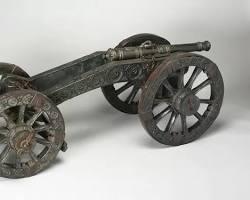 Image of Austrian cannon from the 18th century