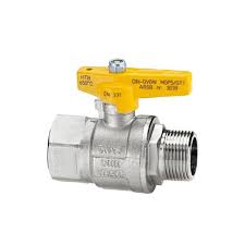 Cimberio CIM 801FP robinet gaz à bille avec levier papillon ...