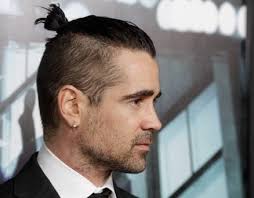 Colin turns heads with bizarre buzz cut and bun... but it&#39;s all for his art. 0 Comments. Email; Print; Font Size. Colin Farrell. Photo: Reuters/Fred Prouser - farrell