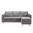 Sectional sofa microfiber Abu Dhabi