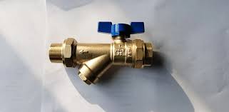 Forged Cw617n Y Strainer Ball Valve, Brass Filtration Valve ...