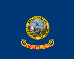 Image of Idaho state flag