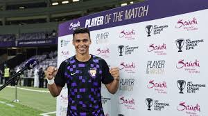 Houssine Rahimi named man of the match