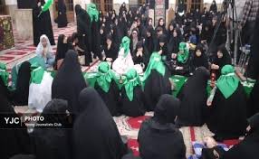 برپایی بزرگترین سفره جهانی حضرت رقیه(س) در رشت + تصاویر
