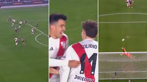 Control, gambeta y remate al ángulo: el gran gol de Facundo Colidio para el primer grito de River en el Clausura
