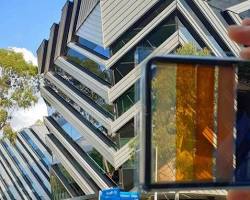 Image of Transparent solar panel