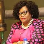 Mokonyane represent Zuma Weah's inauguration