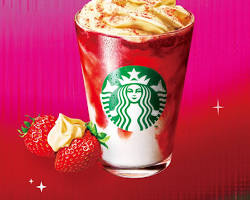 ストロベリー メリークリーム フラペチーノ