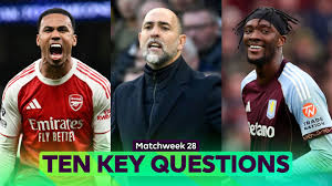 Ten KEY questions for Matchweek 28's fixtures