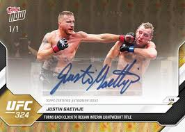 2026 Topps NOW | UFC 324