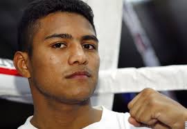 WBA Light Flyweight champion Roman Gonzalez of Nicaragua is featured in the co-main event title fight against Omar Soto of Mexico. - Gonzalez_media_day_110928_001a