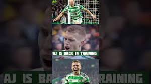 Alistair Johnston is back in Lennoxtown training with the squad; so is Johnny Kenny #Celtic
