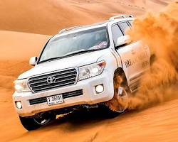 Hotel pickup Dubai desert tour