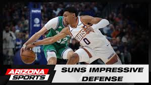 Who are the leaders of the Phoenix Suns impressive defense so far?