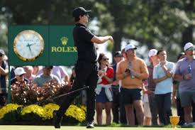 Fan yells in Nico Echavarria’s backswing; Scottie Scheffler concedes par