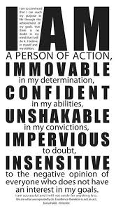 I am a person of action! Immovable, confident, unshakeable, and ... via Relatably.com