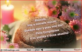 B&#39;day Wish For Grandma In Spanish! Free Grandparents eCards | 123 ... via Relatably.com