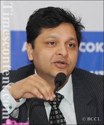 Rishi Raj Agarwal, managing director, Austral Coke &amp; Projects Ltd addresses a press conference - Rishi-Raj-Agarwal