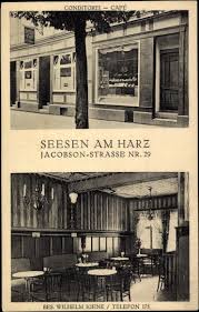 Ansichtskarte / Postkarte Seesen am Harz, Café von Wilhelm Kiene ...