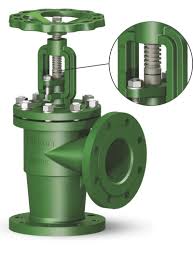 Globe Valve Angle Stop With Indicator Bolted Bonnet 11A.147 ...
