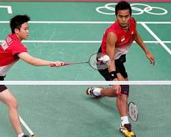 Gambar permainan bulu tangkis