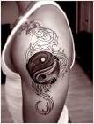 Yin yang tattoo on Tumblr