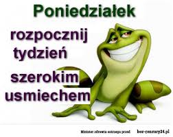 Image result for poniedziałek