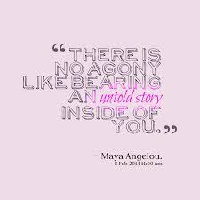 Quotes from Lora Spinella: There is no agony like bearing an ... via Relatably.com