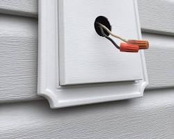 Image of Vinyl siding Utility boxes