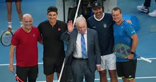 Roger Federer celebrates career with exhibition matches at Australian Open kick-off