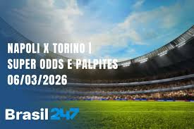 Napoli x Torino - Super Odds e Palpites do Futebol - 06/03/2026