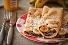 Crepes recipe nutella banana