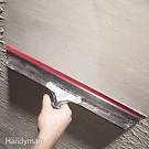 How to apply a skim coat on walls -