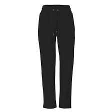 Black Womens Relaxed Fit High Waist Joggers – Sheen London