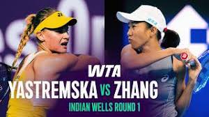 Video : Yastremska defeats Zhang at Indian Wells 2026 – Round 1
