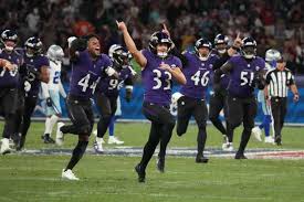 Ravens vencem Cowboys com field goal heroico no último segundo na estreia da NFL no Maracanã