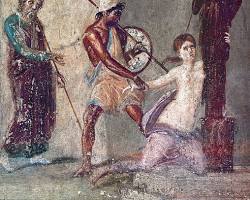 Image of Priam King of Troy Iliad classical art