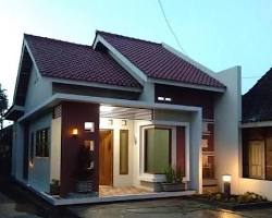 Rumah minimalis dengan atap pelana